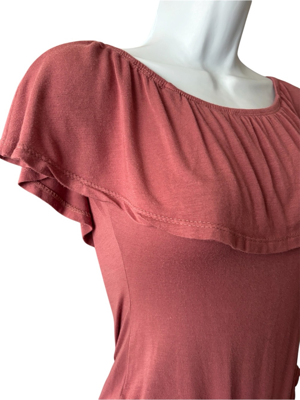 Marci Off-Shoulder Ruffle Bodysuit - Picture 4 of 6